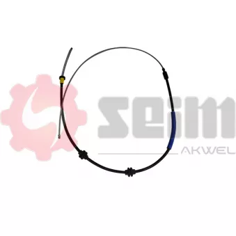 Tirette à câble, frein de stationnement arrière droit SEIM 556516