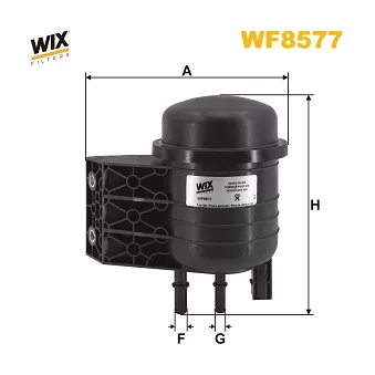 WIX FILTERS WF8577 - Filtre à carburant