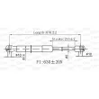 OPEN PARTS GSR6535.00 - Vérin de hayon, de coffre
