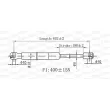 OPEN PARTS GSR6542.00 - Vérin de hayon, de coffre