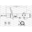 OPEN PARTS SAB8672.31 - Amortisseur avant droit