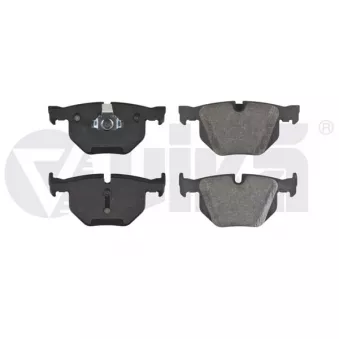 VIKA 69732401 - Jeu de 4 plaquettes de frein avant