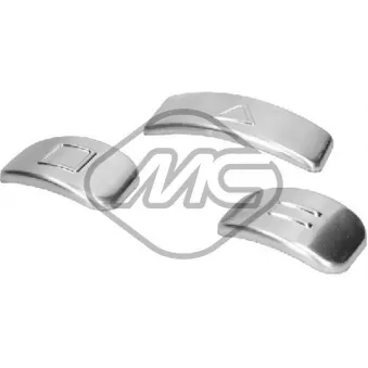 Metalcaucho 57815 - Kit de revêtement de pédales