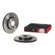 BREMBO 09.D772.1X - Jeu de 2 disques de frein avant