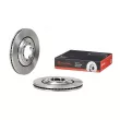 BREMBO 09.E538.10 - Jeu de 2 disques de frein avant