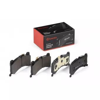 BREMBO P 85 183 - Jeu de 4 plaquettes de frein avant