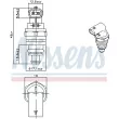 NISSENS 207047 - Sonde, température du liquide de refroidissement