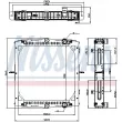 NISSENS 606770 - Radiateur, refroidissement du moteur