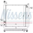 NISSENS 64329 - Radiateur, refroidissement du moteur
