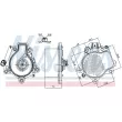 NISSENS 832147 - Pompe à eau, refroidissement du moteur