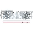 NISSENS 850100 - Ventilateur, refroidissement du moteur