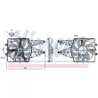 Ventilateur, refroidissement du moteur NISSENS [850114]