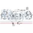 NISSENS 890954 - Compresseur, climatisation