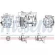 NISSENS 891201 - Compresseur, climatisation