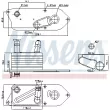 NISSENS 91543 - Radiateur d'huile