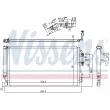 NISSENS 940590 - Condenseur, climatisation