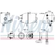 NISSENS 996223 - Vase d'expansion, liquide de refroidissement