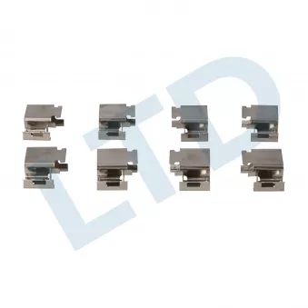 Kit d'accessoires, plaquette de frein à disque LTD LTD-343