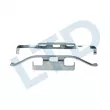 LTD LTD-346 - Kit d'accessoires, plaquette de frein à disque