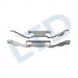LTD LTD-347 - Kit d'accessoires, plaquette de frein à disque