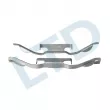 LTD LTD-347 - Kit d'accessoires, plaquette de frein à disque