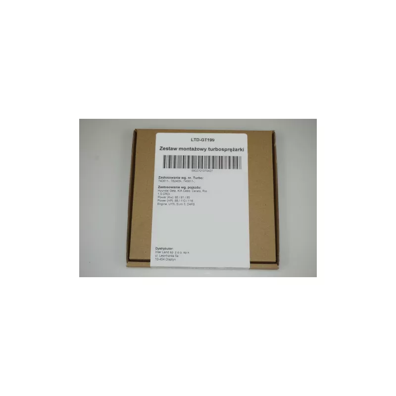 Kit de montage, turbo LTD LTD-GT199 - Visuel 2