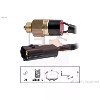 Contacteur, feu de recul EPS 1.860.346 pour KIA STONIC 1,0 T-GDi Eco-Dynamics+ - 101cv