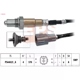 Sonde lambda EPS OEM 8946547070