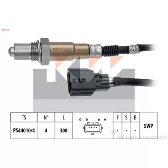 KW 498 612 - Sonde lambda