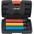 VIGOR V5933/3 - Jeu de douilles à chocs pour jantes aluminium