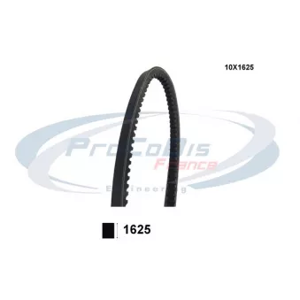 PROCODIS FRANCE 10X1625 - Courroie trapézoïdale