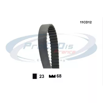 PROCODIS FRANCE 11CD12 - Courroie de distribution