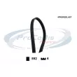 Courroie trapézoïdale à nervures PROCODIS FRANCE [4PK0592ELAST]