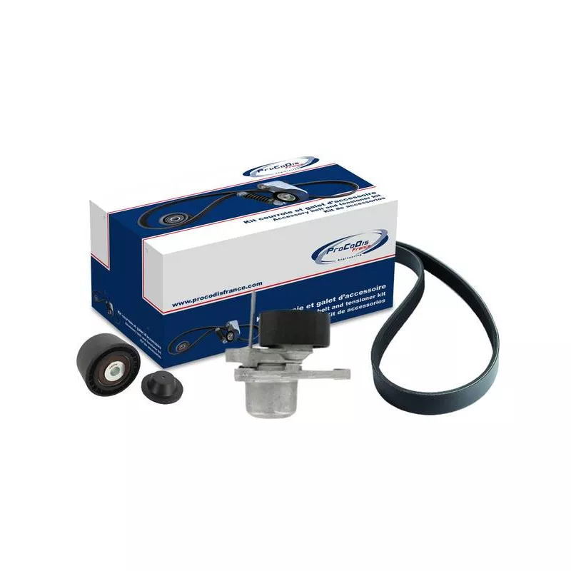 Jeu de courroies trapézoïdales à nervures PROCODIS FRANCE KGA4000 - Visuel 1