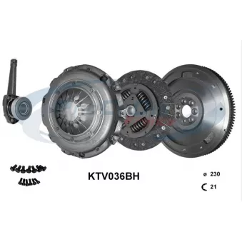PROCODIS FRANCE KTV036BH - Kit d'embrayage