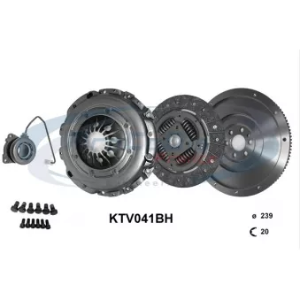 PROCODIS FRANCE KTV041BH - Kit d'embrayage