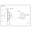 Disque de frein arrière HART [214 306]