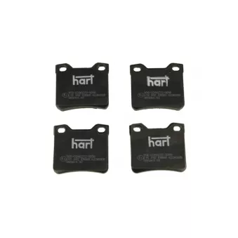 HART 215 892 - Jeu de 4 plaquettes de frein avant