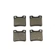 HART 215 892 - Jeu de 4 plaquettes de frein avant