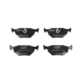HART 215 915 - Jeu de 4 plaquettes de frein avant