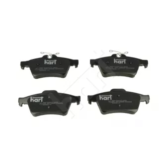 HART 226 060 - Jeu de 4 plaquettes de frein avant