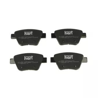 HART 228 859 - Jeu de 4 plaquettes de frein avant