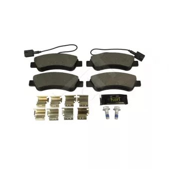 HART 252 921 - Jeu de 4 plaquettes de frein avant