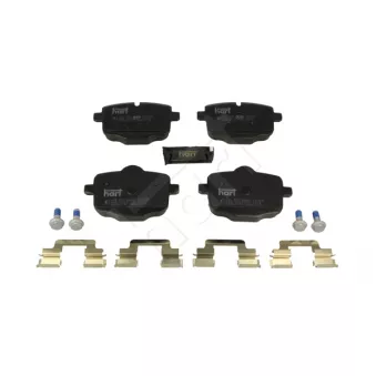HART 256 550 - Jeu de 4 plaquettes de frein avant