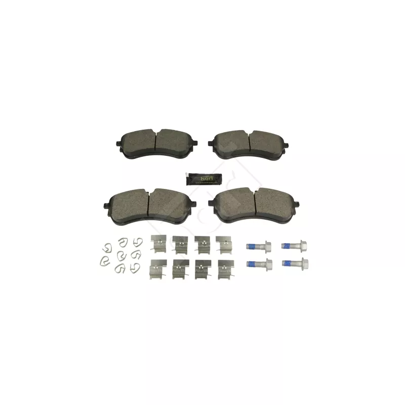 Jeu de 4 plaquettes de frein HART 258 570 - Visuel 1