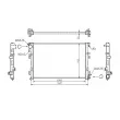 Radiateur, refroidissement du moteur HART [605 935]