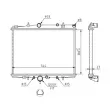 Radiateur, refroidissement du moteur HART [611 777]