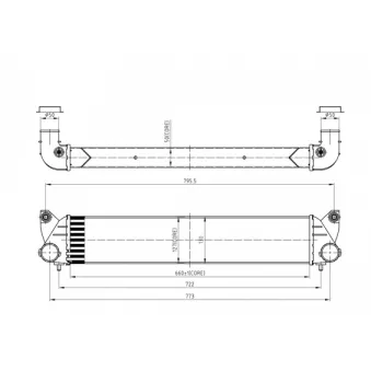 HART 618 603 - Intercooler, échangeur