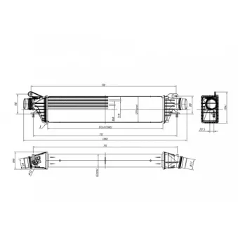 Intercooler, échangeur HART [630 309]