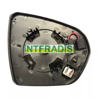 Verre de rétroviseur, rétroviseur extérieur INTFRADIS [12140]
